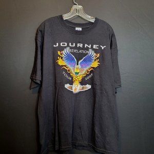 Journey Revelation 2009 Concert Tour Shirt Adult XL Black Anvil